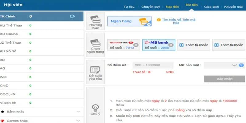 Lựa chọn phương tiện rút tiền thích hợp Lựa chọn phương tiện rút tiền thích hợp